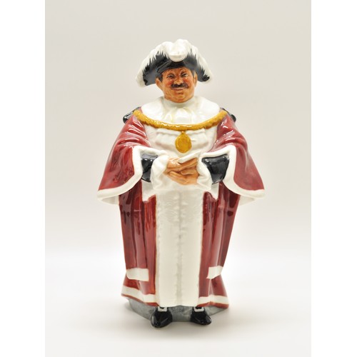 142 - Royal Doulton figures - Town Crier, the Auctioneer,  The Judge and The Mayor  (x4 items)