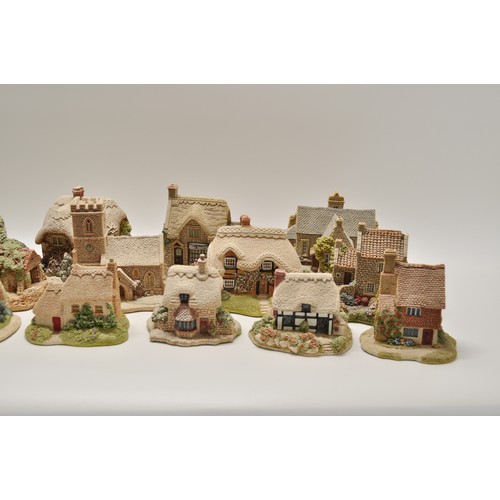 158 - x21 Lilliput Lane items to include Village Shop Penny Sweets