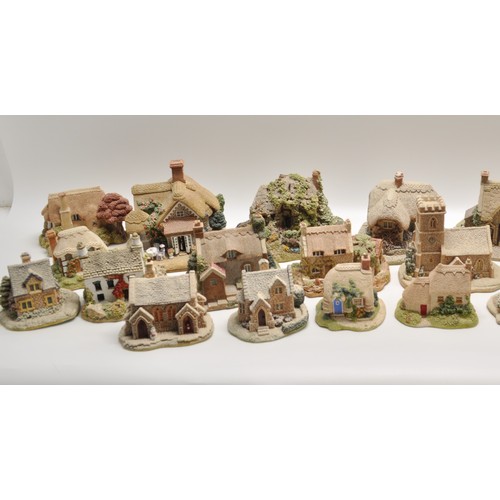 158 - x21 Lilliput Lane items to include Village Shop Penny Sweets