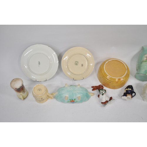 166 - Vintage ceramics to include makers Royal Doulton, Decord Pottery, Shorter, Adams Pickwick Papers, Fa... 