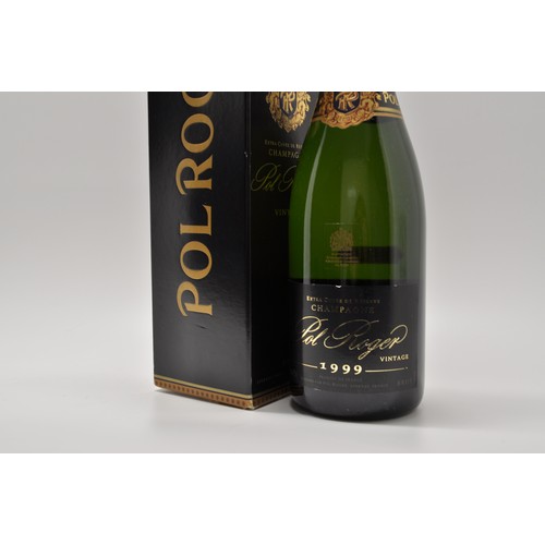 109A - Pol Roger 1999 vintage champagne with box, 75cl