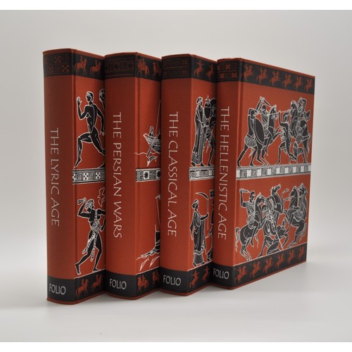 3 - The Folio set of  4 volume hardback books in slip box, as new ,2002
History of Ancient Greece