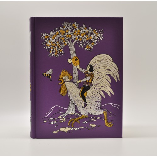 5 - Rare Folio Society hardback with slip case, original 2010 The Violet Fairy, illustrations by Robert ... 