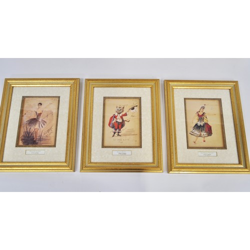 7 - Compton & Woodhouse Limited edition framed reproduction of the original sketches of Ivan Vsevolozhsk... 