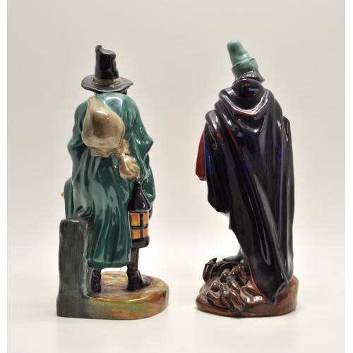 58 - x2 Royal Doulton  figures - The Mask Seller HN2103 and The Pied Piper HN2102