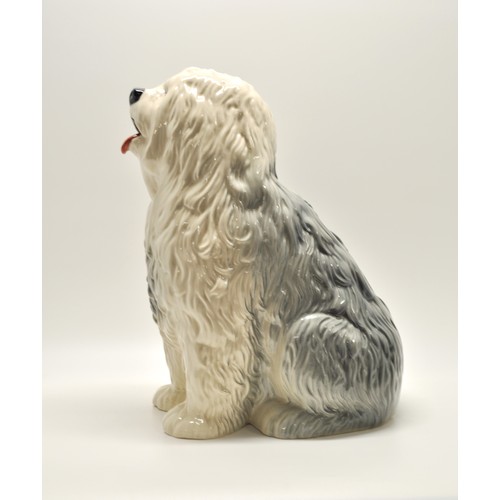 61 - Large Beswick Old English Sheepdog, approx H30cm