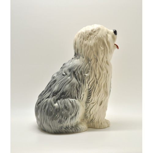 61 - Large Beswick Old English Sheepdog, approx H30cm