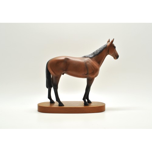 71 - Beswick - Large matt brown stallion Mill Reef. overall height 25cms
Sale proceeds for this item is b... 