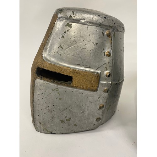 123 - Medieval Crusader / Templer style reenactment helmet x2