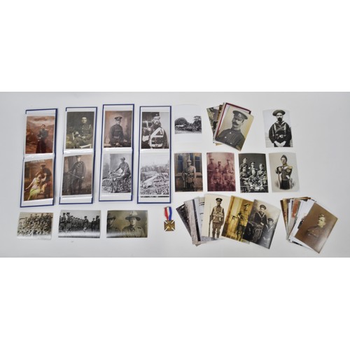 138 - Military Interest - x4 Albums and some loose photographs pertaining to WW1, WW2, British, Naval, Zul... 