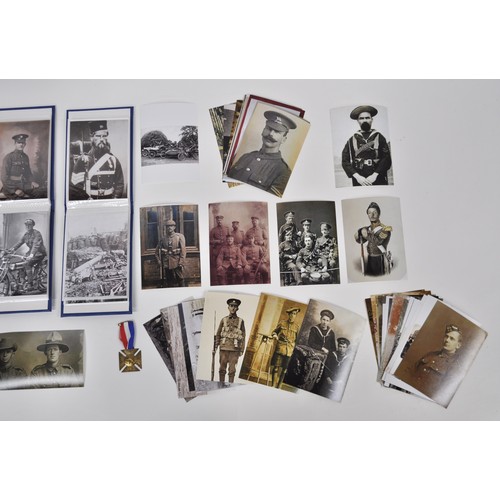 138 - Military Interest - x4 Albums and some loose photographs pertaining to WW1, WW2, British, Naval, Zul... 