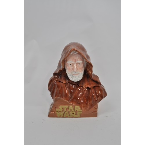 169 - Rare Star Wars 'Star Jars' - Large Obi Wan Kenobi Limited Edition Cookie Jar, No.269/1000, with orig... 