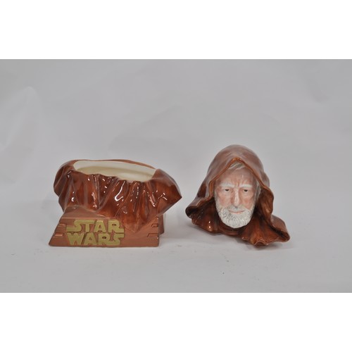 169 - Rare Star Wars 'Star Jars' - Large Obi Wan Kenobi Limited Edition Cookie Jar, No.269/1000, with orig... 