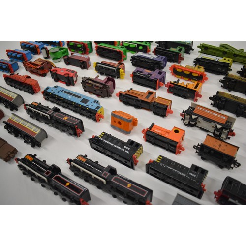 151 - Box of Ertl Thomas the Tank Engines and various stock, play worn