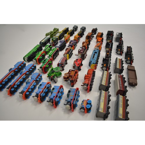 151 - Box of Ertl Thomas the Tank Engines and various stock, play worn