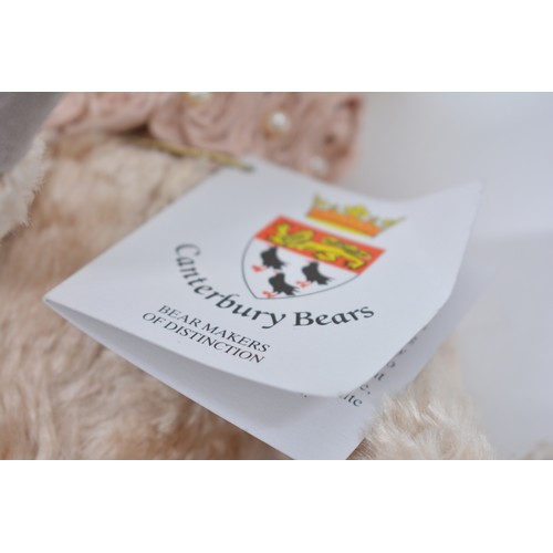 190 - A group of Canterbury Bears of Mohair and plush finish, some of which have original tags, (x5 items ... 