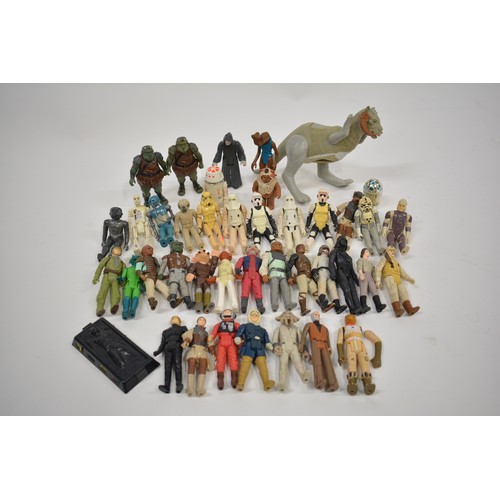 170 - Star Wars - A quantity of vintage Star Wars figures to include Lily Ledy Paploo, C3PO, Surgical Medi... 