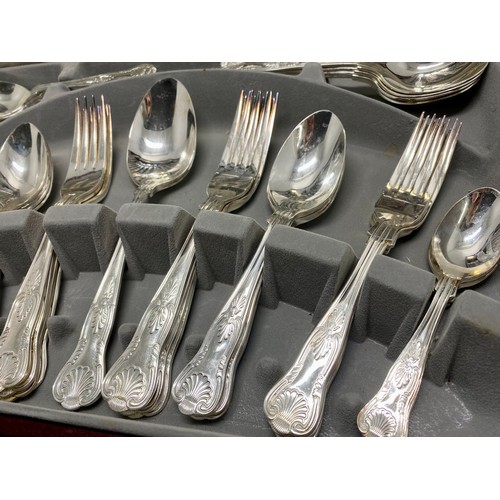 98 - Viners Guild Silver Collection 58 piece Richmond Canteen of Cutlery (for 8 persons) with booklet/lit... 