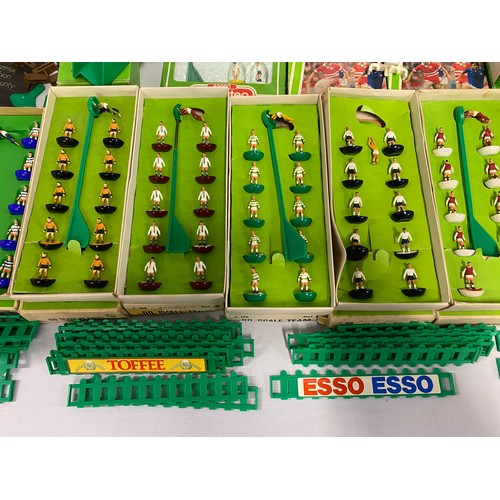 149A - Subbuteo Table Soccer including stadium grandstand, lighting tower, fencing x13 teams,   accessories... 