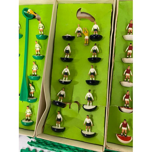 149A - Subbuteo Table Soccer including stadium grandstand, lighting tower, fencing x13 teams,   accessories... 