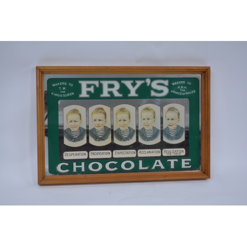 59 - Fry's Chocolate advertising mirror