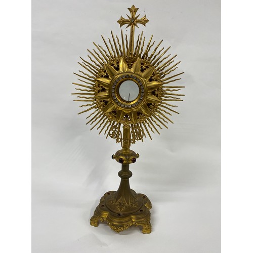 66 - Religious  Alter Monstrance, approx H 25