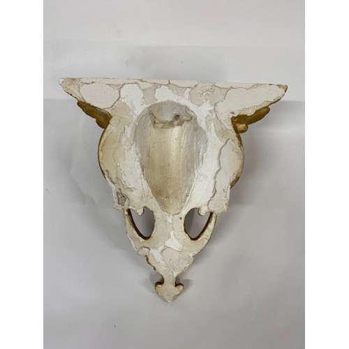 70 - Chinese Plasterwork Gargoyle sconce