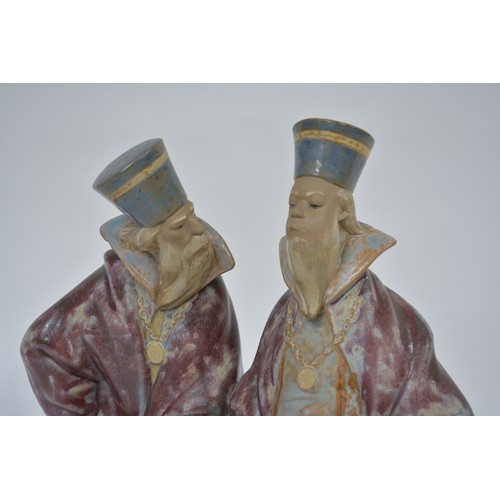 209 - Large Lladro  The Magistrates Grese finish figure, c.1974-81 #2052. Approx H30cm