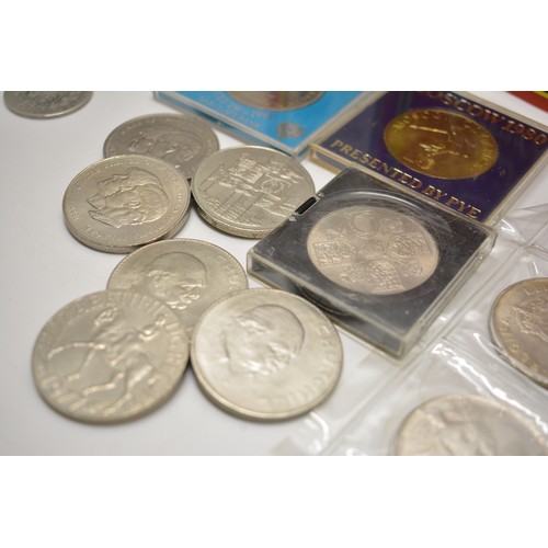 255 - Mixed coinage from UK and around the world, to also include some roman coins, and some silver coins