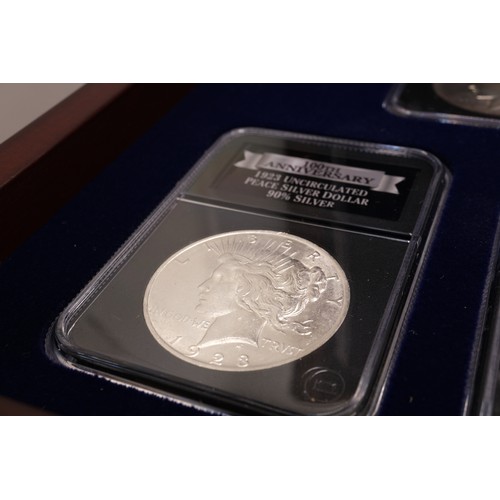 266 - The Uncirculated Peace Silver Dollar Collection 100th Anniversary Edition. A Special Edition collect... 