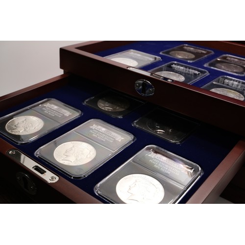 266 - The Uncirculated Peace Silver Dollar Collection 100th Anniversary Edition. A Special Edition collect... 