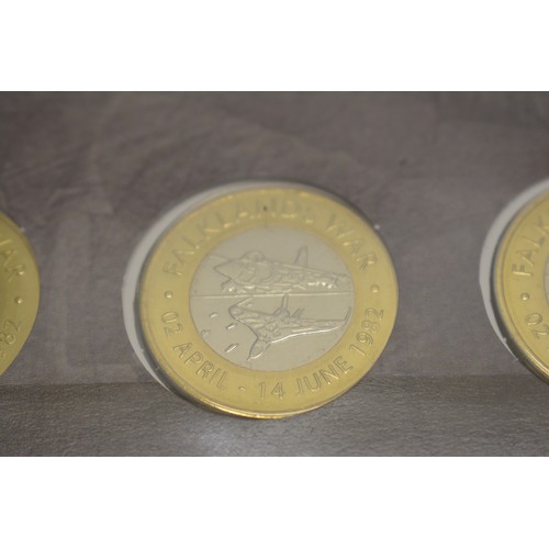 365 - x2 Westminster Collection- The Liberation of The Falklands Ultimate Coin Cover, The Falklands War 2 ... 