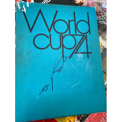 248 - Football Interest - Official FIFA Report World Cup 74 published by organising committee 1974 with si... 