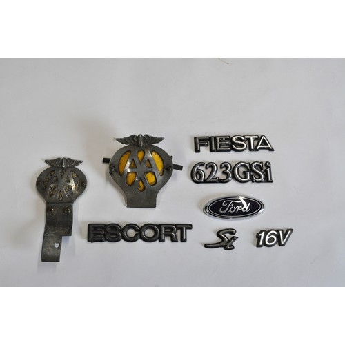 235 - AA Car badges and other motoring/vehicle badges