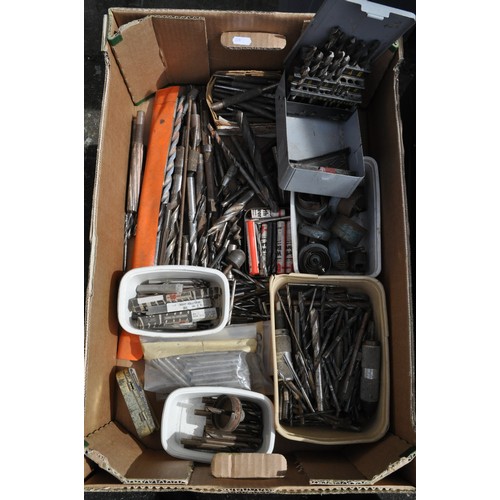 214 - Selection of drill bits, hole cutters and accessories etc.