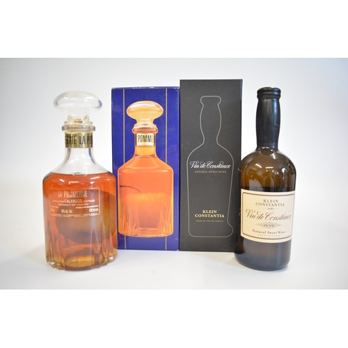 11 - One Boxed bt. La pommeraie Calvados, 700ml. 40%. One Boxed bt. Courvoisier V.S Cognac, 70cl, 40%,199... 