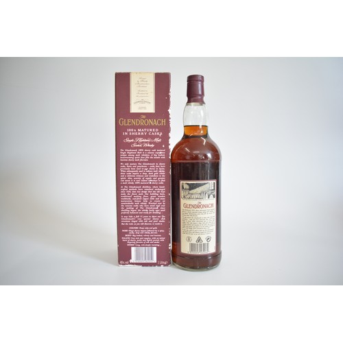 29 - One Boxed Litre bt. The Glendronach 100% Matured in Sherry Casks Single Highland Malt aged 15 years.