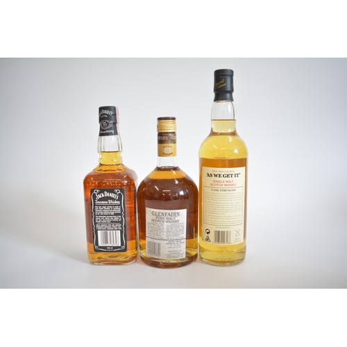 135 - One bt Ian Macleod's As We Get It Cask Strength,aged 8 years, 70cl,57.2 vol,100.1 proof.One bt. Glen... 