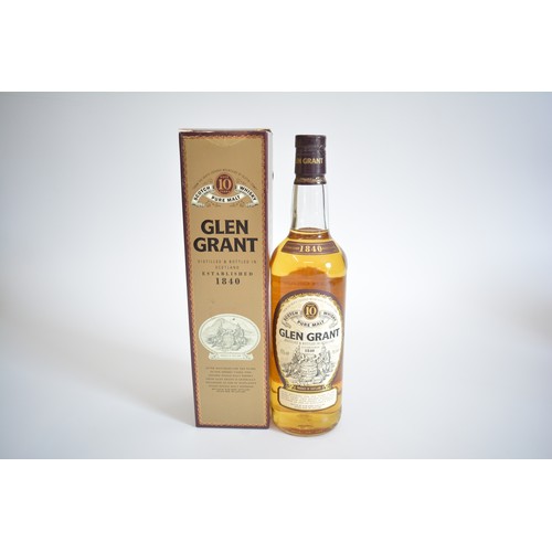 138 - One Glen Grant 10 years Pure Malt, 70cl, 40%, 1990s.