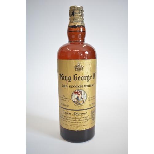 139 - One bt. Spring Cap King George IV Extra Special Whisky, 70 Proof, 1960s.