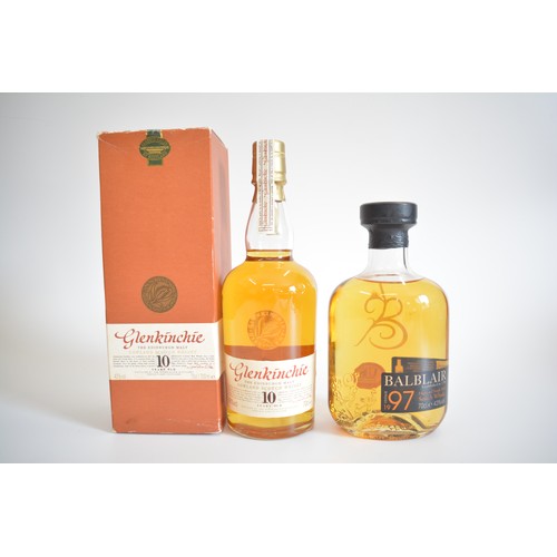 147 - One Boxed bt Glenkinchie 10 years old, 70cl, 43%. One bt Balblair 1997, 70cl, 43%