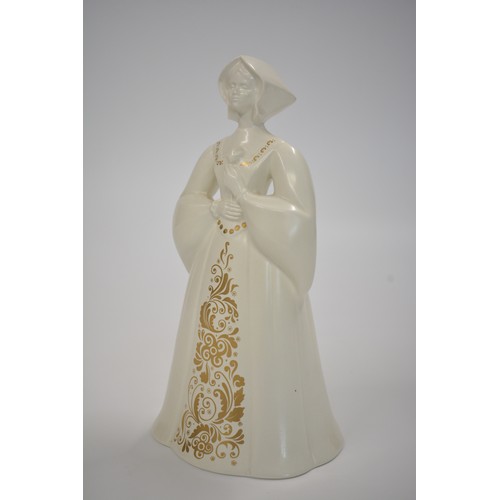 266 - Group of ceramic/porcelain figures - Poole Pottery 'Catherine'. Wedgwood 'Dancing Hours' ltd edition... 