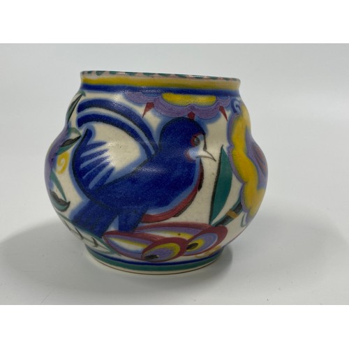 271 - Poole Pottery - Bird designs, one stamped Carter Stabler Adams Ltd, x2 items