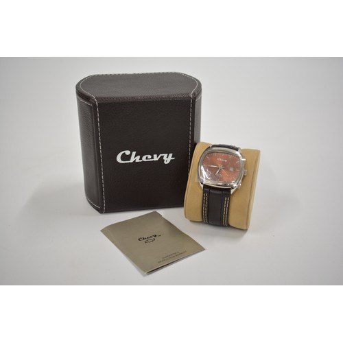 280 - Chevy [General Motors] wristwatch, in original case