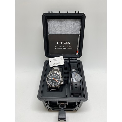 286 - Citizen Automatic wristwatch, with case and box.