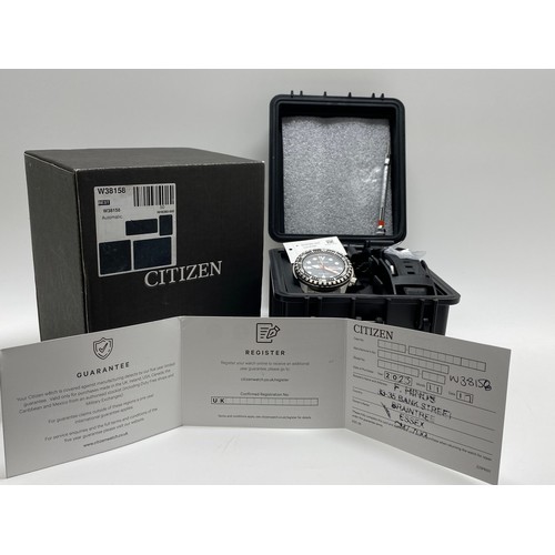 286 - Citizen Automatic wristwatch, with case and box.