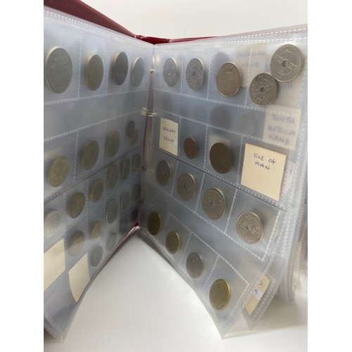 337 - A quantity of mixed coinage including British, Australian, USA etc in coin album together with loose... 