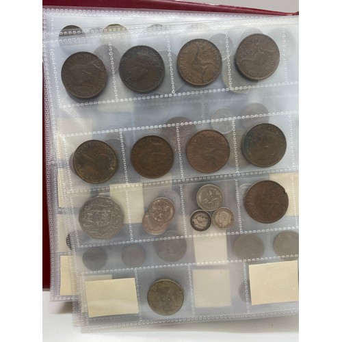 337 - A quantity of mixed coinage including British, Australian, USA etc in coin album together with loose... 