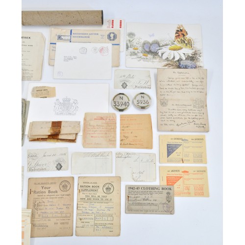 13 - Mixed Ephemera - To include a letter from Baden Powell of Gilwell, 100-year Royal Mail Birthday lett... 