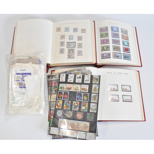 31 - x3 The Oriel Albums (Stanley Gibbons LTD) are predominantly stamps from the Channel Islands together... 